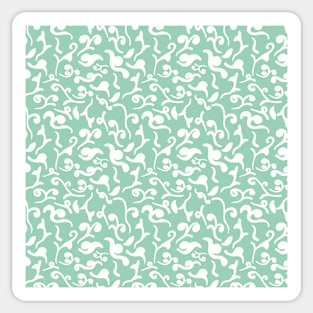 Seamless floral pattern Sticker